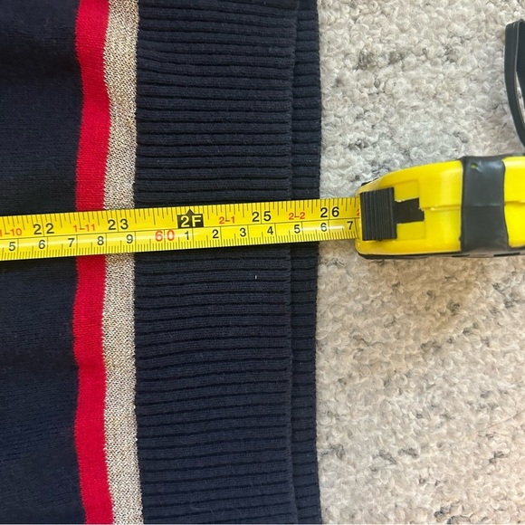 Anthropologie “HI There” Karen Walker bow sweater L in good used condition - Picture 8 of 8